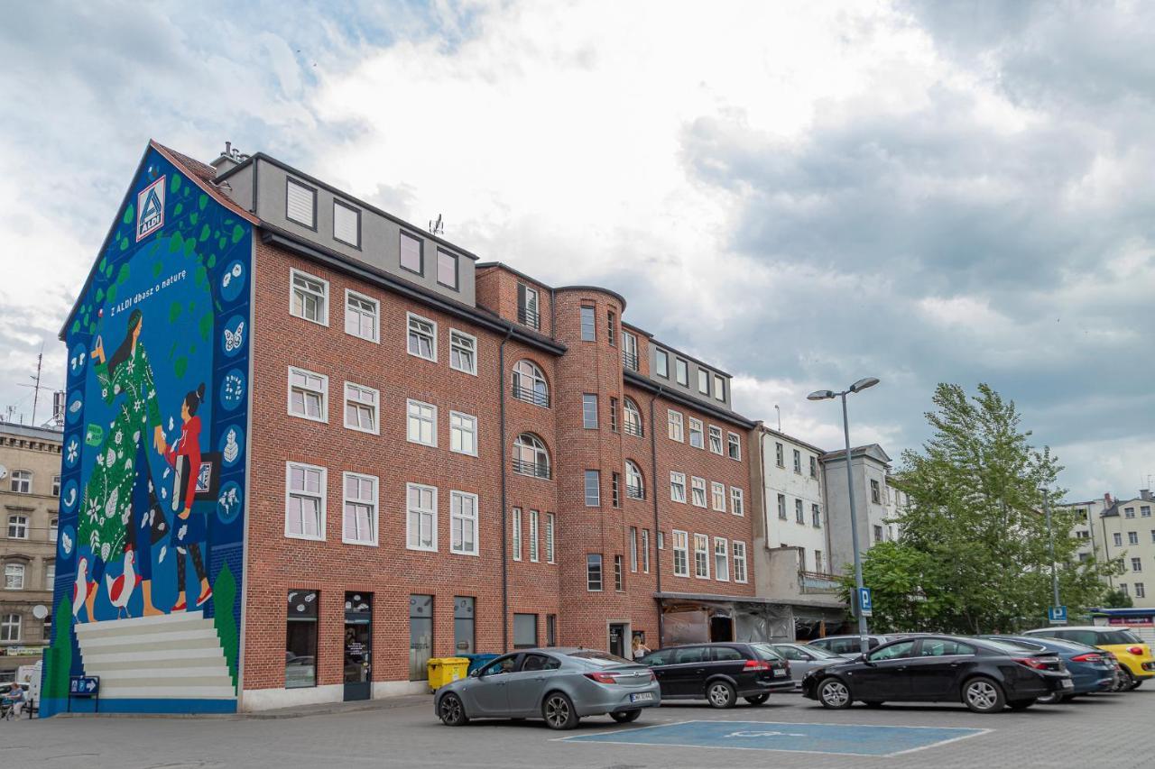 Klimatyzowane studio Kościuszki od WroclawApartament-pl Zewnętrze zdjęcie