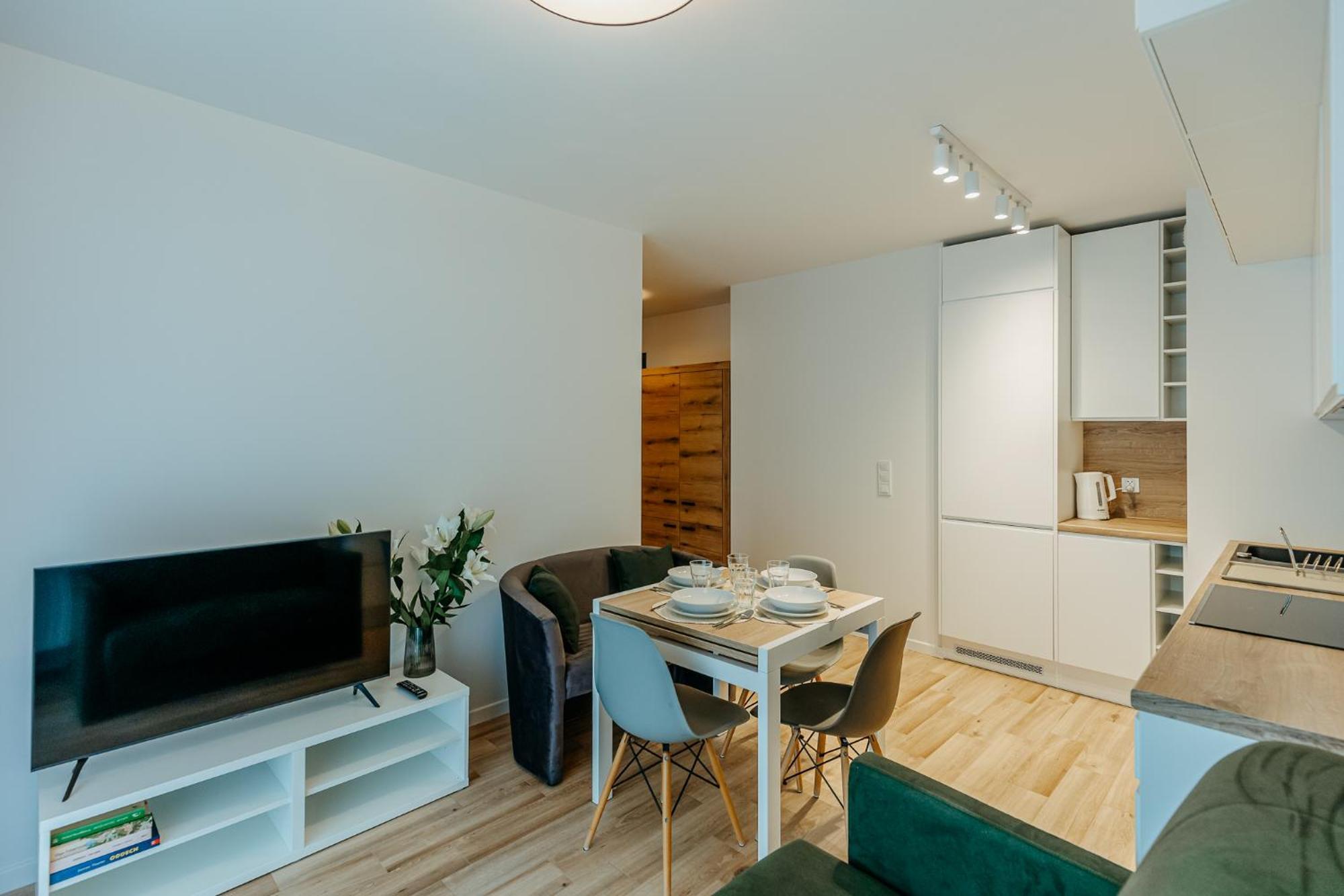 Klimatyzowane studio Kościuszki od WroclawApartament-pl Zewnętrze zdjęcie