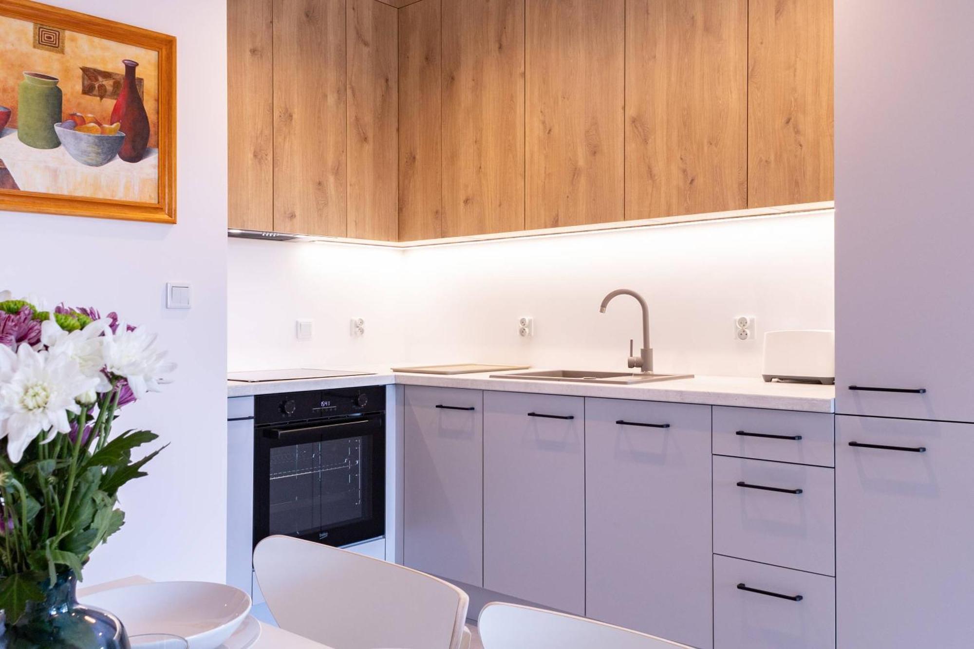 Klimatyzowane studio Kościuszki od WroclawApartament-pl Zewnętrze zdjęcie